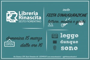 Inaugurazione nuova Libreria Rinascita