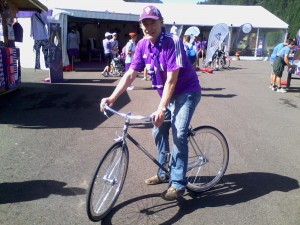 ACF Fiorentina Official Bicycle @ preaseson training